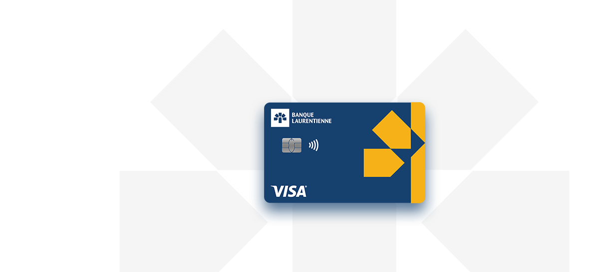 La carte Visa* À Taux Réduit Banque Laurentienne.